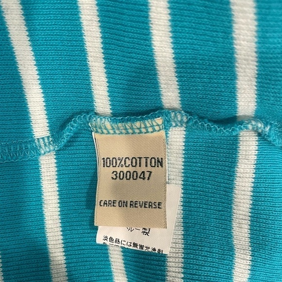 L.L Bean Women’s Stripped Cotton Turtleneck - Picture 5 of 6